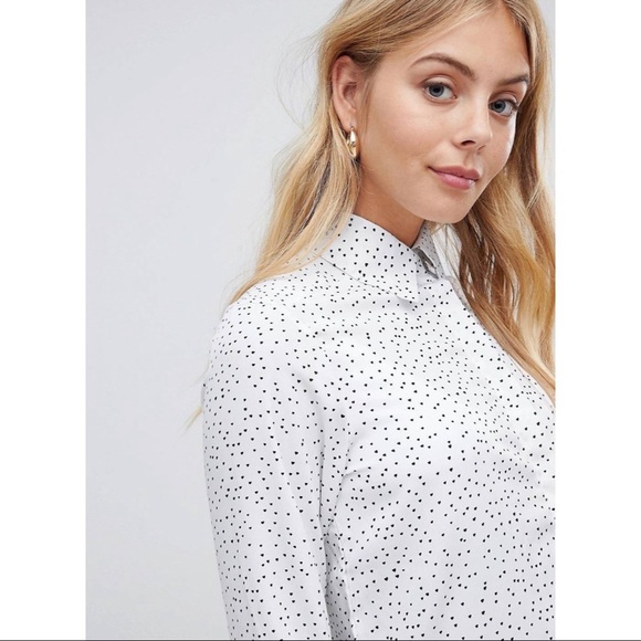 Tiny hearts button up - Picture 2 of 5